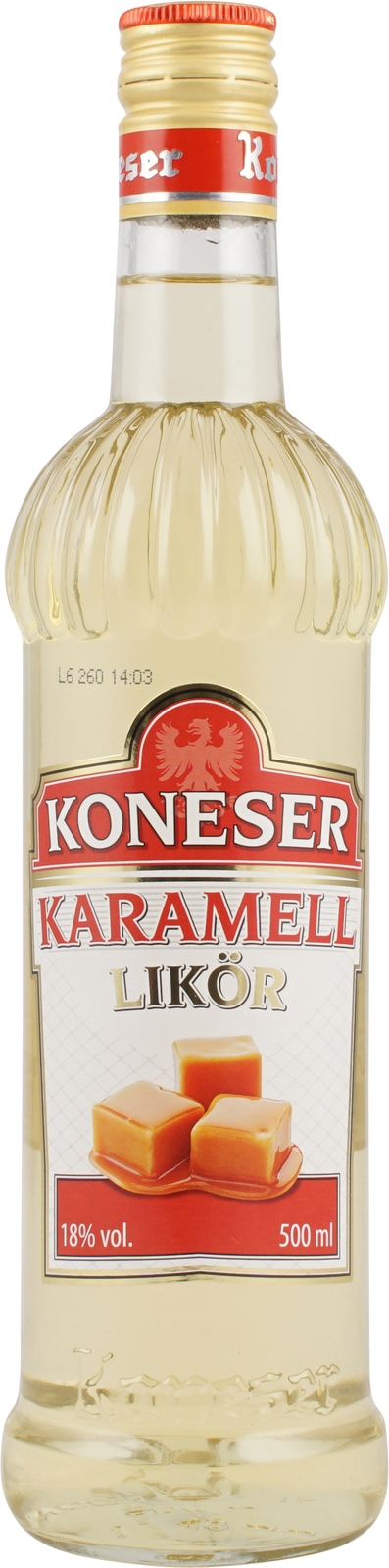 Koneser Karamell Likör 0,5 Liter 15 % Vol.